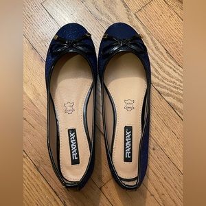 Raxmax Glitter ballerina flat shoe